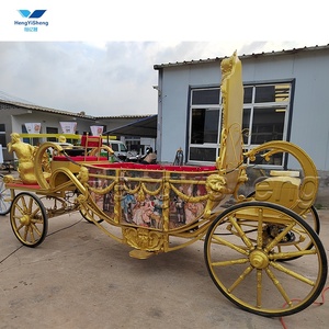 Chariot royal de haute qualité, luxueux et classique, adapté aux mariages, événements, locations, stock prêt à vendre - Product Image 2