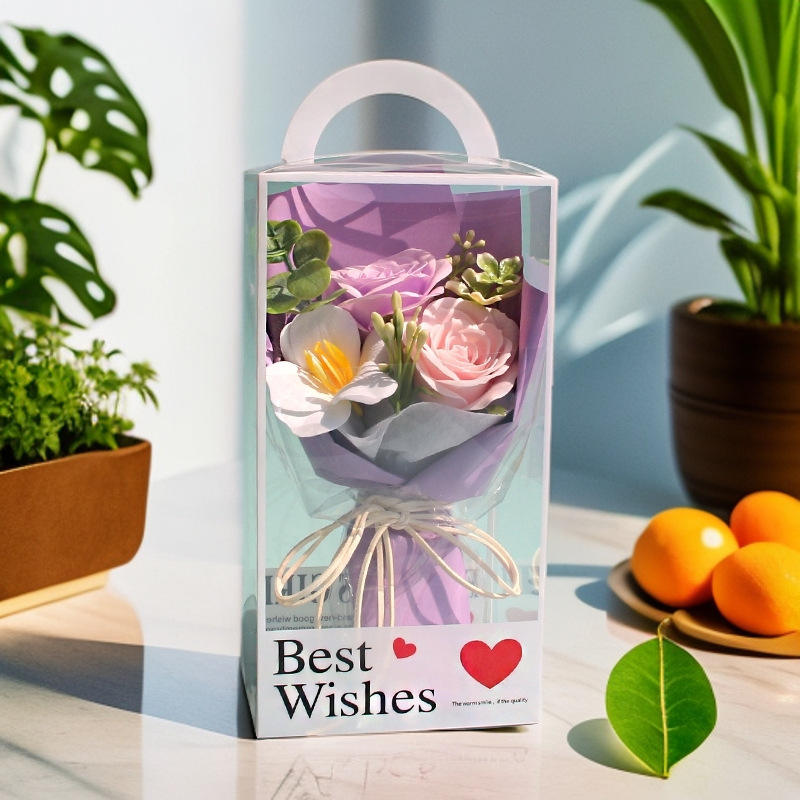 ทิวลิปสีม่วงอ่อน