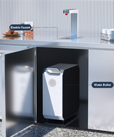 Chauffe-eau sous évier commercial avec robinet électrique pour café