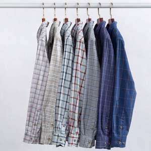 New Style Herren Baumwolle farbig Spinning Langarm <span class=keywords><strong>Shirt</strong></span> Daily Plaid <span class=keywords><strong>Shirt</strong></span> Mittelalter und Young Business <span class=keywords><strong>Shirt</strong></span> - Product Image 3