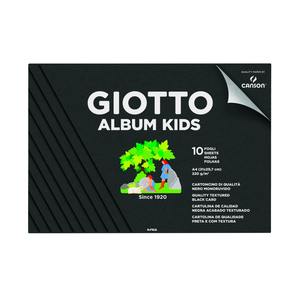 GIOTTO - ALBUM PER BAMBINI IN CARTA NERA A4 10 FOGLI - Product Image 1