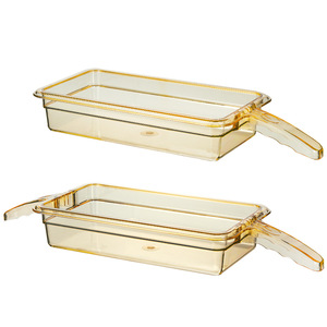 Plateau de service standard Double Sword PESU résistant aux hautes températures (190 degrés), chauffe-plat pour four vapeur, même modèle que Pizza Hut. - Product Image 2
