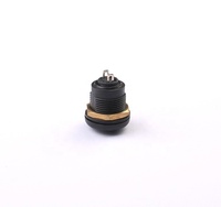 Gravé au laser étanche Micro 16mm Marine Industrielle Rgb Ip67 Bouton poussoir court