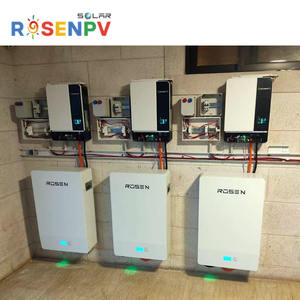 Batterie au lithium 48v 100ah avec bluetooth Batterie au lithium 48v 20 <span class=keywords><strong>kw</strong></span> Batterie solaire au lithium 48v pour vélo hybride hors réseau - Product Image 5