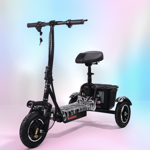 Three Wheel Electric <strong>Scooter</strong> <strong>for</strong> Adults 500W Motor 48V Lithium <strong>Battery</strong> Long Range 40km <strong>Mobility</strong> <strong>Scooter</strong> with Seat CE Certified - Product Image 1