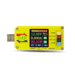 Fuente de Alimentación USB XY-UDTA de 5V a 12V para Controlador CNC, Corriente de Voltaje Constante con Contador de Coulomb y Generador PWM - Product Image 1