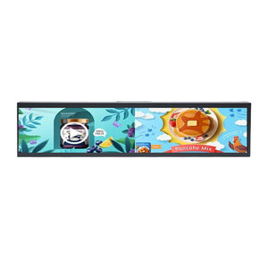 จอแสดงผลความสว่างสูงขนาด 19 นิ้ว ความละเอียด 1920x290 LVDS 700nits IPS TFT LCD สำหรับเครื่องโฆษณาภายนอกอาคาร ฯลฯ - Product Image 2