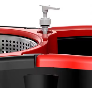 Vente en gros <span class=keywords><strong>Magic</strong></span> Spin 360 vadrouille en microfibre avec vadrouille de nettoyage et vadrouille à tige torsadée en acier inoxydable - Product Image 3