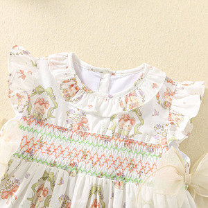 Летнее детское платье с рукавами-флаттером - Product Image 4