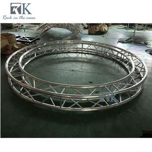 RK 290*290mm Heavy-Duty Spigot Round Truss Aluminum 6082-T6 TUV Certified Model RKS-SQ29100-T3 for Concert & Event Roof Systems - Product Image 2
