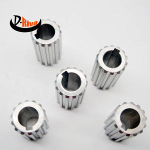 Pulegge in alluminio CNC ad alta precisione Custom puleggia puleggia parti produttore fabbrica cina - Product Image 3