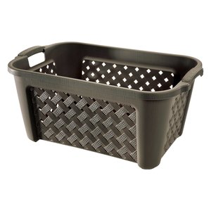 Cesta de plástico (58x38x26cm) ARIANNA Wengè 8065405909 - Product Image 1