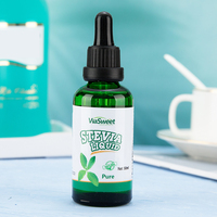 Vente chaude stevia liquide prix d'usine édulcorant stevia saveur pure stevia liquide gouttes