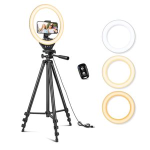 Withtripod vòng ánh sáng hỗ trợ tùy biến vẻ đẹp Video Studio ảnh tự sướng RGB vòng ánh sáng đèn <span class=keywords><strong>flash</strong></span> với gimbal Tripod vòng ánh sáng - Product Image 1