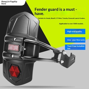 Guardabarros Trasero de Tres Piezas para Motocicleta Shengshi 368G 310GSX250/350/NK400 Huanglong 600 GW250 (Compatible con Yamaha/Kawasaki) - Product Image 2