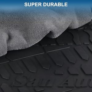 Ajuste personalizado Jeep Wrangler JL 4x4 puerta 2018-2025 alfombrillas de coche para todo tipo de clima resistente <span class=keywords><strong>Auto</strong></span> Liner látex protección para todo tipo de clima - Product Image 6
