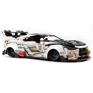10630 Super Car Series GTR <b>Building</b> <b>Block</b> Racing Car High-Difficulty Mechanical Assembly Model Toy - Product Image 4