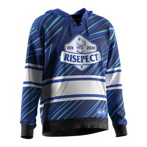 Sudadera con Capucha Deportiva de Secado Rápido, Sublimada, Estilo Dry-Fit, Talla Grande, Uniforme Deportivo, Jersey de Hockey para Hombre - Product Image 3