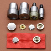 Botón a presión de metal de 4 piezas con resorte, redondo y cuadrado, de latón y acero inoxidable, de 12 mm y 15 mm, con grabado personalizado, para ropa y cascos.