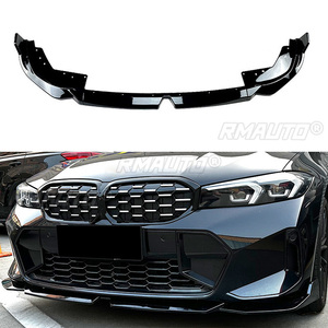 Kit carrosserie complet : Lame de pare-chocs avant, spoiler, diffuseur, séparateurs, jupes latérales et garnitures de protection pour BMW Série 3 G20 LCI M Sport 320i 325i 2022+ - Product Image 1