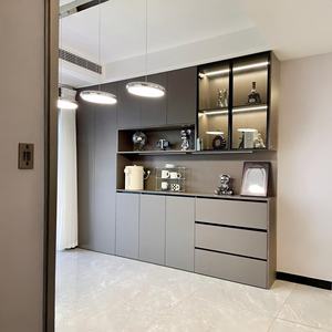 <span class=keywords><strong>Lechen</strong></span> Meuble buffet personnalisé de style moderne Meuble de salle à manger pour la maison ou l'hôtel en bois - Product Image 2