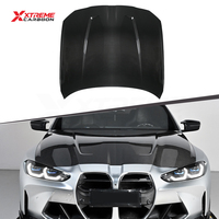 Capot avant en fibre de carbone sèche XTREME, finition brillante, style CSL, capot moteur sport léger pour BMW G80 G81 M3 G82 G83 M4