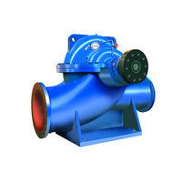 Atach harga pabrik 350S75/14SH-9 pompa air aliran tinggi casing pompa Suction ganda horisontal