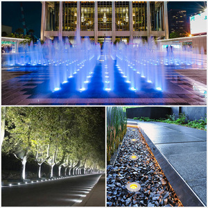 <b>LED</b> Underground <b>Light</b> 5000K Daylight IP65 Flush Mount Stainless Steel Garden Lighting Type III Distribution <b>Motion</b> <b>Sensor</b> CRI 90 - Product Image 5