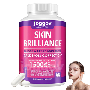 Suplemento blanqueador de piel <span class=keywords><strong>GSH</strong></span> de alta calidad para mujeres que apoyan la reducción de manchas oscuras cápsulas de glutatión