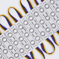 Module LED Samsung SMD 5730 DC12V, éclairage IP68 étanche, 3 LED, éclairage arrière, éclairage de miroir, rouge, bleu, vert, blanc, puces LED