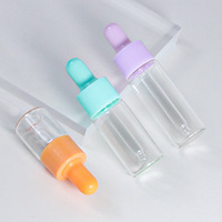Botol Pipet Kaca Mini Grosir untuk Sampel 5ml10ml15ml20ml, Botol Parfum Minyak, Pipet Serum, Kemasan Sub-botol, Sablon