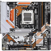 Carte mère GIGABYTE B850M FORCE Série AMD 9000 8 2 2 Phases VRM numérique 9600 MHz DDR5 128 Go de RAM maximale Ports AGP PCIe 5.0 2xPCIe