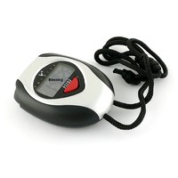 Tianfu PC262 Stopwatch Timer Olahraga Elektronik Multifungsi Satu Baris 2 Jalur Memori Bahan ABS Anti Selip