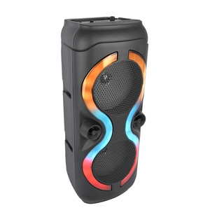 SING-E Zqs8230 Mới Kép 8 Inch Bt Loa Không Dây Có Thể Sạc Lại Khuếch Đại Hệ Thống Karaoke Tuyệt VấnVới Điều Khiển Từ Xa - Product Image 4