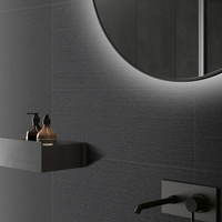 Carreaux de porcelaine PEI4 pleine masse à finition fine ciselée et antidérapante R10 pour cours, balcons, revêtements de sol et murs extérieurs