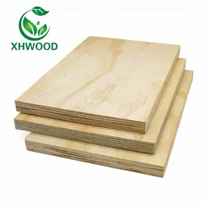 Full Core High Quality Construction Grade Structural Pine Plywood veneer 1/2 3/4 5/8 23/32 CDX Pine poplar Plywood