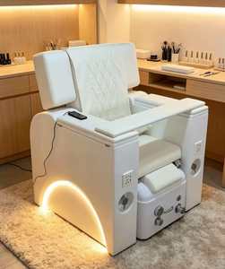 Sillones de Pedicura de Lujo Modernos en Oferta, Spa para Pies OEM con Color Ajustable y Vibración para Salón de Uñas - Product Image 1