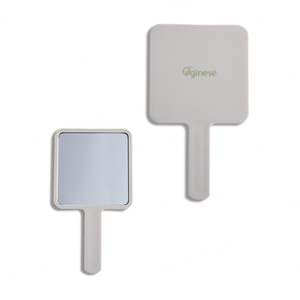 Personalized Silkscreen Printing Plastic Square Shape Handheld <b>Compact</b> <b>Mirror</b> with Gift Box - Product Image 4