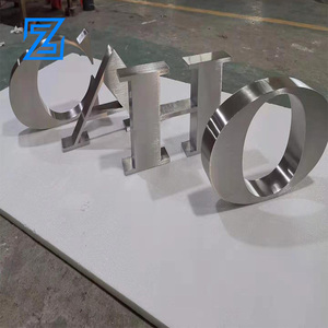 Lettere in Metallo Retroilluminate a LED, Insegne 3D Dorate, Piccole Lettere Alfabetiche per Pubblicità e Loghi Aziendali con Strisce LED - Product Image 4