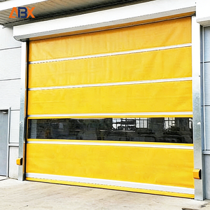 <span class=keywords><strong>Porte</strong></span> à enroulement industrielle en PVC haute vitesse sur mesure avec moteur servo et sécurité infrarouge pour la logistique <span class=keywords><strong>d</strong></span>'entrepôt - Product Image 1