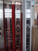 Porte en verre avec cadre en fer forgé, double LowE, stratifié anti-impact, givré, norme américaine, Shanghai Dofiberone