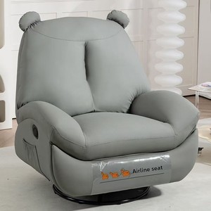 Poltrona Massaggiante Big Bear per Soggiorno e Balcone, Reclinabile <span class=keywords><strong>a</strong></span> Gravità Zero, Pieghevole, Stile Relax, con Massaggio e Funzione <span class=keywords><strong>Dondolo</strong></span> - Product Image 5
