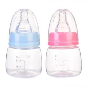 Bouteille d'alimentation portable pour bébé, mini biberon sans BPA, sûr pour les nouveau-nés, soins d'allaitement pour enfants, distributeur <span class=keywords><strong>de</strong></span> <span class=keywords><strong>jus</strong></span> <span class=keywords><strong>de</strong></span> fruits, biberons <span class=keywords><strong>de</strong></span> lait 60ML - Product Image 2