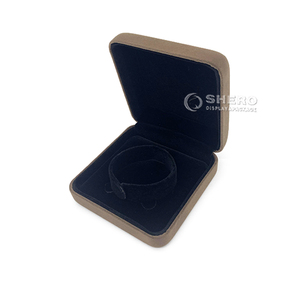 Luxury Wholesale Blue Custom Premium PU <b>Leather</b> Set Boxes for Necklace Bracelet Ring Earrings Boxes <b>Jewelry</b> <b>Box</b> - Product Image 1
