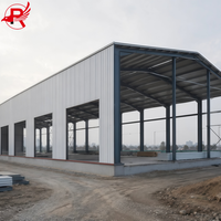 Entrepôt à structure métallique, bâtiment préfabriqué en acier, atelier à ossature métallique sur mesure, solution de stockage pour usine
