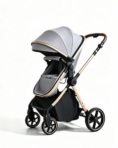Cochecito de bebé de alta gama - se puede usar para sentarse o recostarse en ambas direcciones, ligero y plegable - perfecto para jugar - Product Image 6