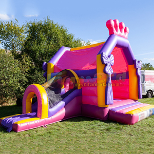 Commercial grade outdoor party jumpers bounce <b>house</b> for kids <b>inflatable</b> bouncy castle princess - Product Image 2
