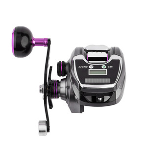 Carrete de Pesca con Pantalla Digital, Relación de Engranajes 8.0:1, 18+1 Rodamientos, para Mano Izquierda o Derecha, para Pesca en Agua Dulce y Salada - Product Image 2