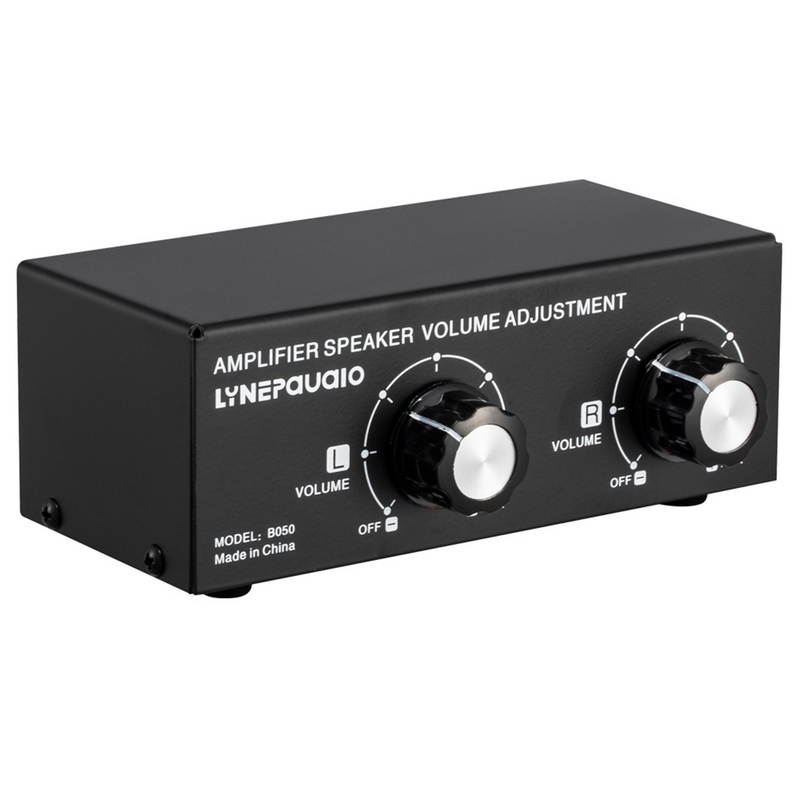 LYNEPAUAIO 150W 14AWG Desktop Passive <strong>Speaker</strong> <strong>Volume</strong> <strong>Control</strong> Box Amplifier <strong>Speaker</strong> <strong>Volume</strong> Adjustment