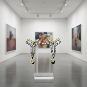 Impresionantes Pendientes de Oro de 18 Quilates con Diseño Moderno y Elegante, Ligeros, Cómodos y Brillantes - Product Image 3